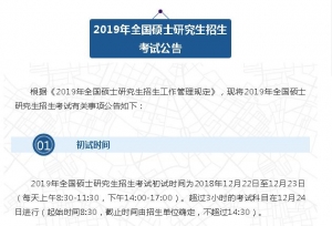 ���Կ�Ѷ��2019��ȫ��˶ʿ�о����������Թ���